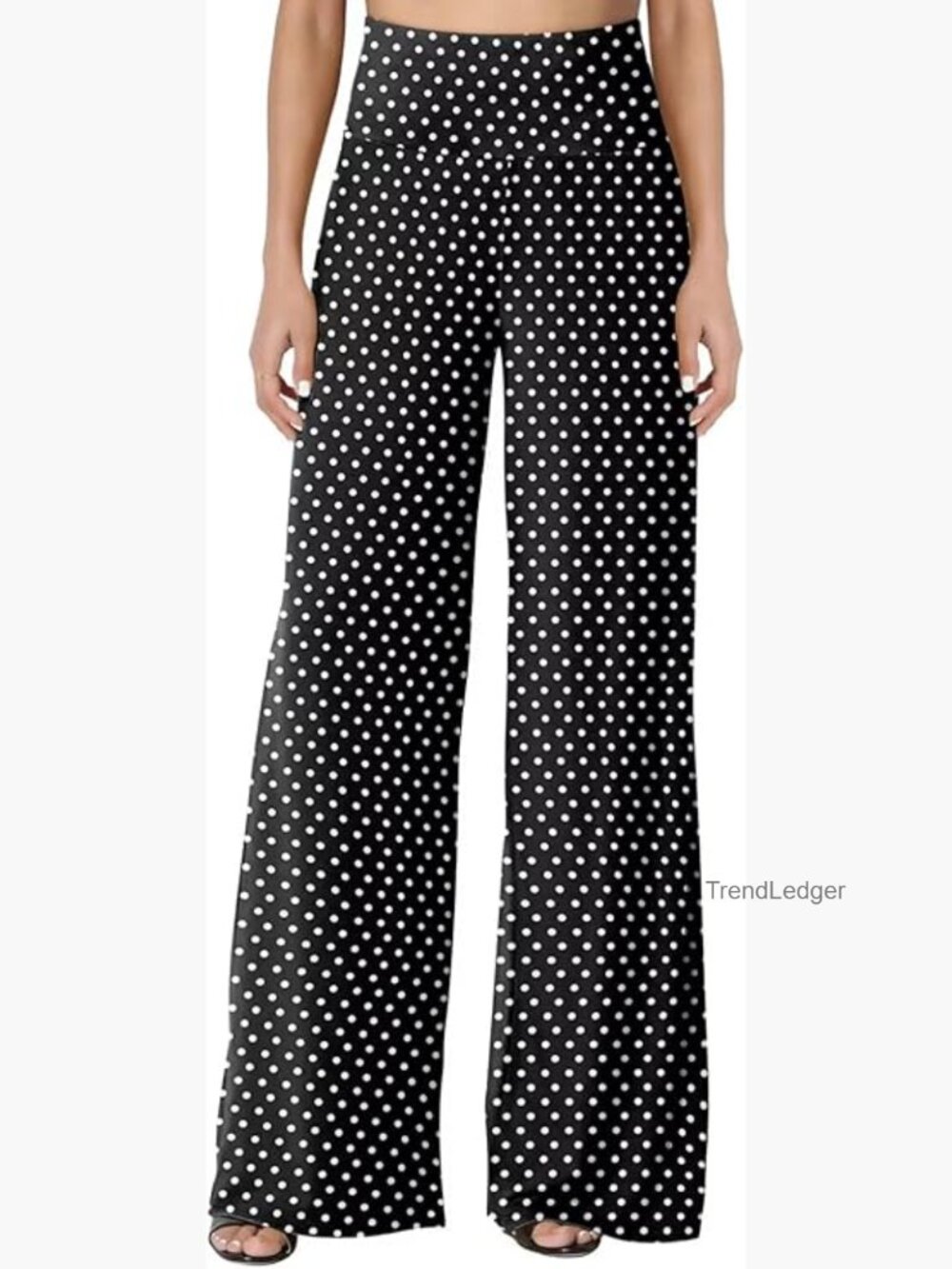 Womens Stretchy Wide Leg Palazzo Lounge Pants High Waist Flowy Casual